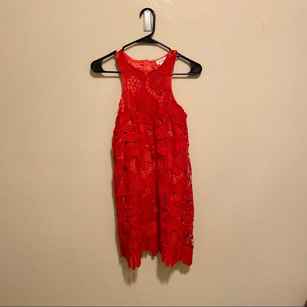 Lovers + Friends red dress